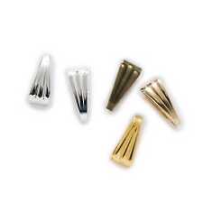 Pendant Clips Pinch Bail Clasps Connectors Findings Jewelry Making 7-8mm 100pcs