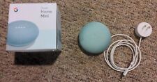Google Home Mini GA00275-US Smart Speaker with Google Assistant - Aqua - Louisville - US