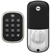 YALE PRO SL YRD136-ZW2-619 DEADBOLT ZWAVE LOCK NICKEL 2GIG INTERLOGIX QOLSYS DSC - Friendswood - US