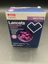 CVS Health Ultra Thin Lancets 30 Gauge 100 Lancets - Queen Creek - US