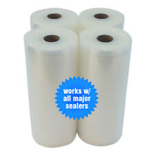 4 GIANT ROLLS 8 x 50' Food & Storage Vacuum Sealer Bags"