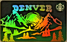 New STARBUCKS DENVER 2019 Limited Edition Gift Card