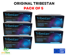 5x ORIGINAL Tribestan 250 mg x 60 tabs by Sopharma supplement +TRACKED SHIPPING - Toronto - Canada