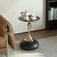 Moroccan Contemperary Style Coffee Table Durable Golden and Black Iron - Irvine - US