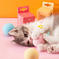 Smart Cat Toys Interactive Ball Cat Training Ball Toy Pet Toy with Animal Sound〕 - CN