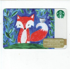 STARBUCKS 2015 Gift Card - Fox - 6113 - Collectible - No Value - I Combine Ship