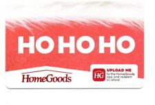 Homegoods HO HO HO Red Santa Suit Gift Card No $ Value Collectible