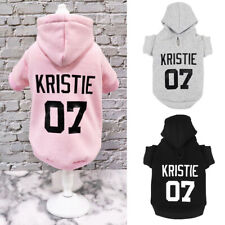 Pet Dog Hoodie Clothes Custom Personalized Name Number ID Warm Sweatshirt XS-5XL - Toronto - Canada