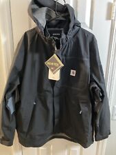 Carhartt Super Dux Gore-Tex Storm Lightweight Jacket Black Mens Sz XL (OJ4725-M)