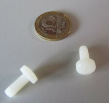 Pan Head Phillips Machine Screw Nylon, M5 x 0.8 x 12 mm Length 100 Pcs - Grand Rapids - US