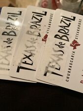 Texas de Brazil Gift Card $150 - 3 x $50 Cards