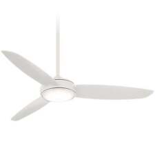 Minka Aire Concept IV 54 in. LED Indoor/Outdoor White Smart Ceiling Fan - US