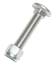 Stainless Steel Carriage Bolt 3/8-16 Thread 2 in Long w Lock Nut 25pk - Bowling Green - US