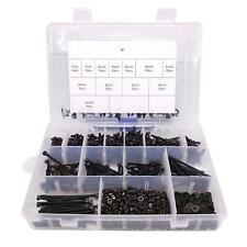420x M3 Socket Head Cap Screws Steel Allen Socket Nuts Washers Assortment Kit - Cranbury - US