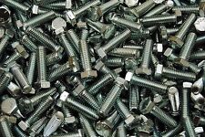 (150) Hex Head 3/8-16 x 1-1/4 Grade 5 Bolts Zinc Plated Cap Screws - Honesdale - US"