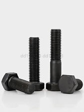 Black 12.9 Steel Hexagon Head Screws Left Hand Thread M6 M8 M10 M12 M14-M20 - CN