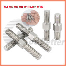 M4-M16 Double End Studs Bolt Left and Right Thread Screw Rod 304 Stainless Steel - CN