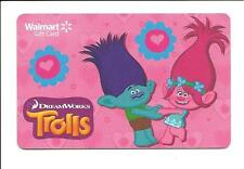 Walmart Dreamworks Trolls Gift Card No $ Value Collectible
