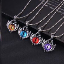 Fashion Turkish Devil's Eye Pendant Necklace Stainless Steel Men Women Jewelry