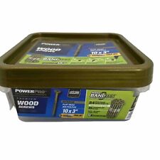 Power Pro #10 x 3-in Epoxy Exterior Wood Screws (810-Per Box) {V} - Pueblo - US