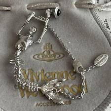 Vivienne Westwood Bracelet Silver Skeleton Mermaid Skull Ariel NO BOX