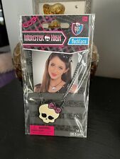 Monster High Skullette Pendant Necklace plus Bonus Body Jewelry