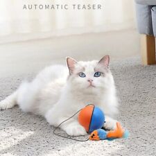 Interactive Automatic Rolling Ball Smart Cat Pet Toys Feather Cat Toy Electric - CN