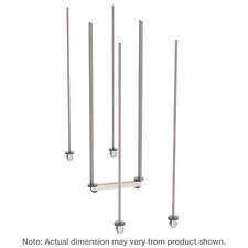 qwikTRAK LBTM18K4 Double Deep Mobile Kit for 18 Shelving - Metroseal - US"
