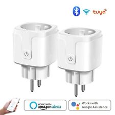Smart Plug Wifi Socket With Timer EU Adapter Outlet Tuya 16A/20A Power Monitor - CN