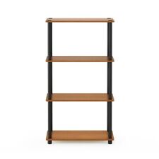 Small Bookcase Bookshelf Slim Vertical Wall Narrow Tall Book 4 Tier Shelf Thin - Warner Robins - US
