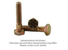 1/2-13 X 4-3/4" Grade 8 Zinc Yellow Hex Head Cap Screw, Domestic Manufacture, - Ishpeming - US"