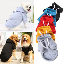 Pet Hoodie Clothes Large Small Dog Puppy Jumper Sweater Hooded Coat Jacket Warm - Toronto - Canada