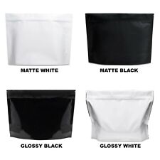 50, 100 Pieces Child Resistant Exit Bag 12x9"x4" Ziplock Pouch Smell Proof Bags"
