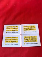 California Pizza Kitchen Gift Cards $100 Total Value