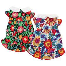 Dog Skirt Pet Dress Flower Small Dog Princess Dress Puppy Cat Clothes Summer USA - Toronto - Canada