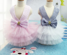 Small Dog Girl Skirt Clothes Puppy Apparel Tutu Pet Dress Clothing Size XS S M L - Toronto - Canada