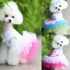 Small Pet Dog Cat Summer Lace Skirt Princess Dress Puppy Clothes Apparel Sweety - Toronto - Canada