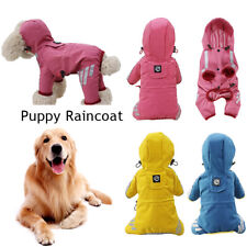 Dog Raincoat Waterproof Outdoor pet Doggie Rain Coat Rainwear Clothes Jacket - Toronto - Canada