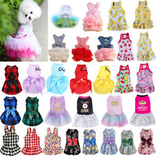 Dog Skirt Chihuahua Small Dog Princess Dress Pet Dress Cotton Puppy Cat Clothes - Toronto - Canada