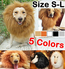 Pet Costume Lion Mane Wig for Dog Cat Halloween Clothes Festival Fancy Dress up - Toronto - Canada