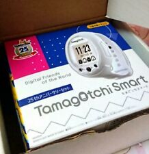Bandai Tamagotchi Smart 25th Anniversary Set white Limitd Pet Game Watch Toy New - JP