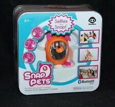 WowWee Selfies in a Snap! Snap Pets Portable Bluetooth Camera-Pink/Orange - US