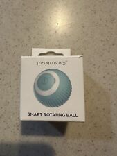 Pet Gravity Smart Rotating Ball Upgrade 2.0 Cat Toy Tease Ball (1.7, Blue) - Powder Springs - US"