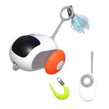 Smart Gravity Sports Car Remote Control Electric Cat Toy Tease Cat Stick Pet Toy - CN