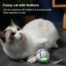 Smart Cat Ball Toys Automatic Rolling Ball Electric Cat Toy Interactive Cat Dog - CN