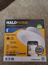 NEW Eaton Halo Home RL4069BLE40AWH Smart Bluetooth, 4 LED Recessed Light White - Hampton - US"