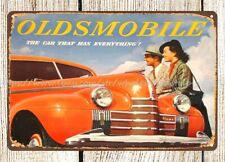 1940 automotive car automobile metal tin sign home decor outlet