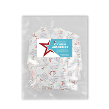 PackFreshUSA 300cc Oxygen Absorber Packs Food-Grade Non-Toxic - 50 Pack