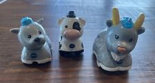 V-Tech Go Go Smart Animals Mom GOAT & BABY KID GOAT/cow Farm Friends Talks~Works - Headland - US