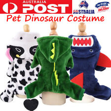 Pet Cat Dog Dinosaur Costume Puppy Shark Cows Warm Clothes Coat Jacket Sweater - Toronto - Canada